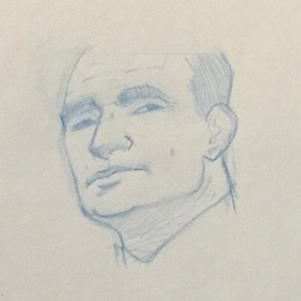 Boceto de Putin para la #tarugo17